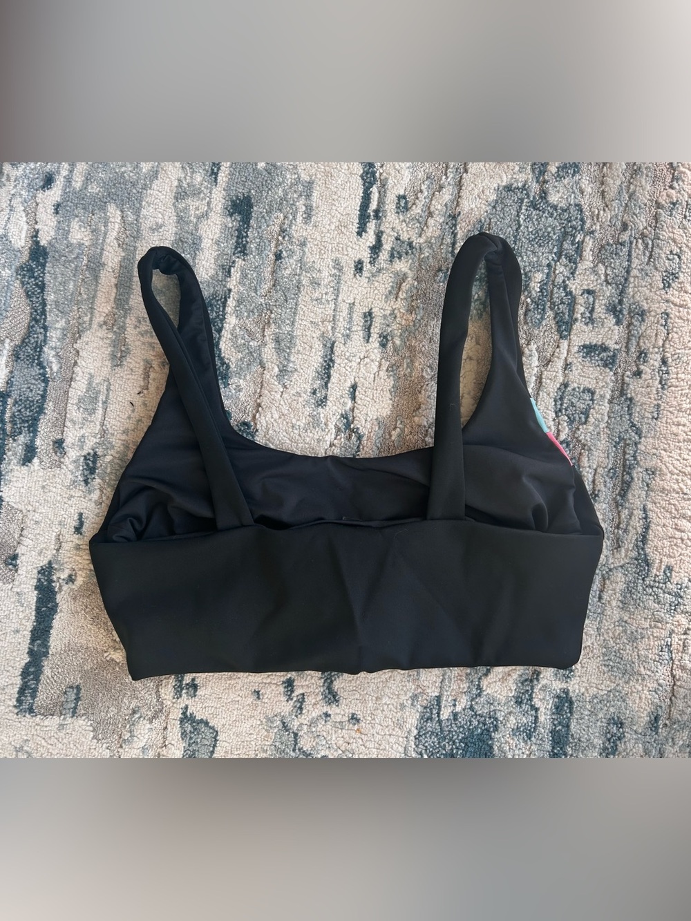 Beach Riot Chevron Colorblock Sports Bra - Picture 3 of 4